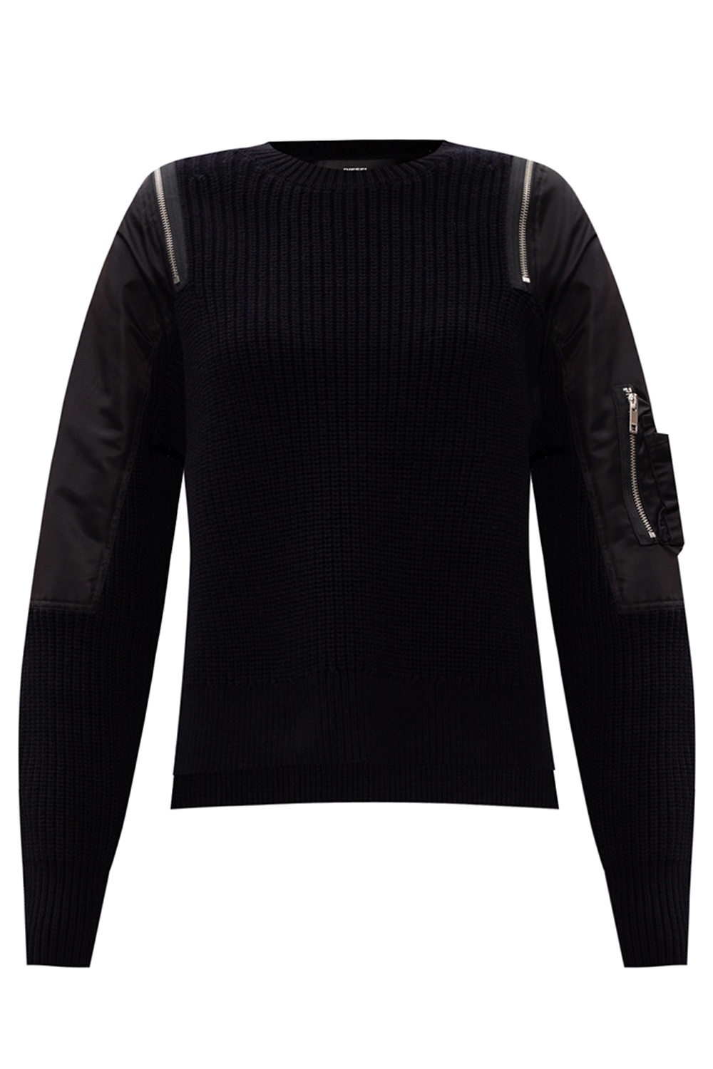 Diesel Sweater with zip details | Women's Clothing | Vitkac